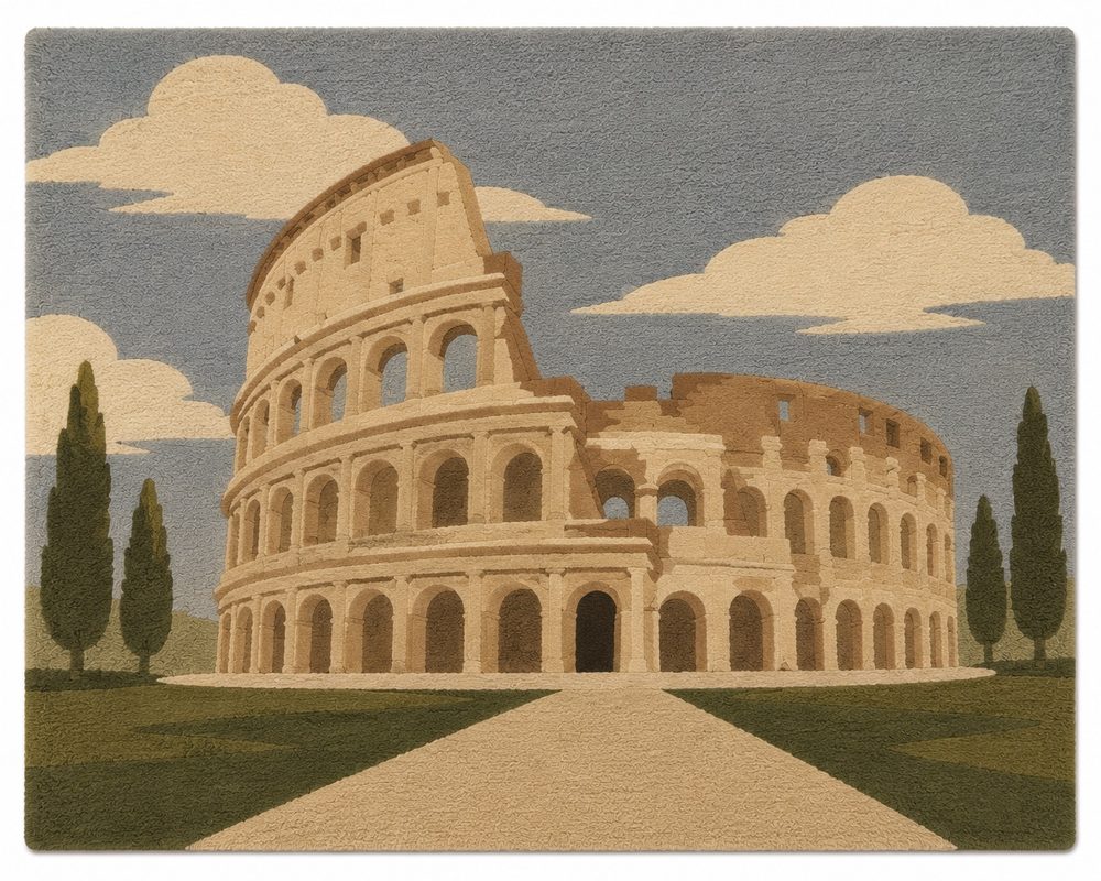 Colosseum rug design