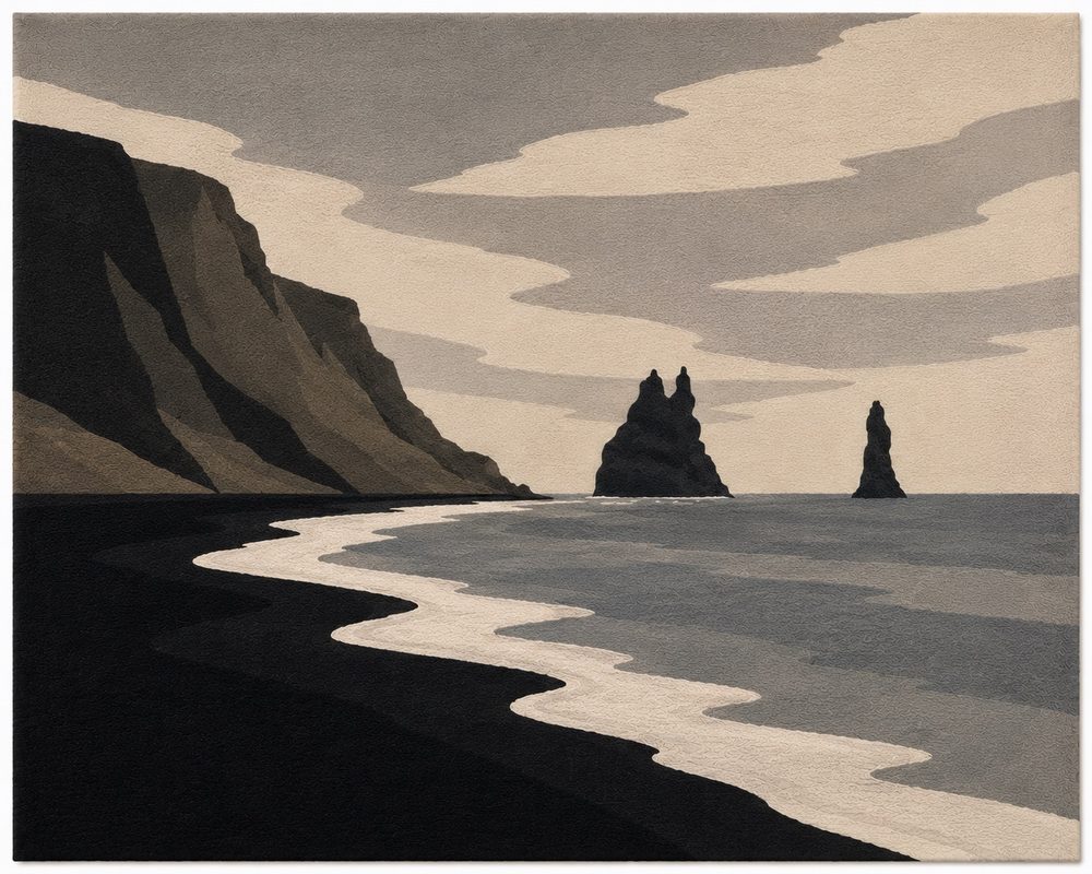 Iceland rug design