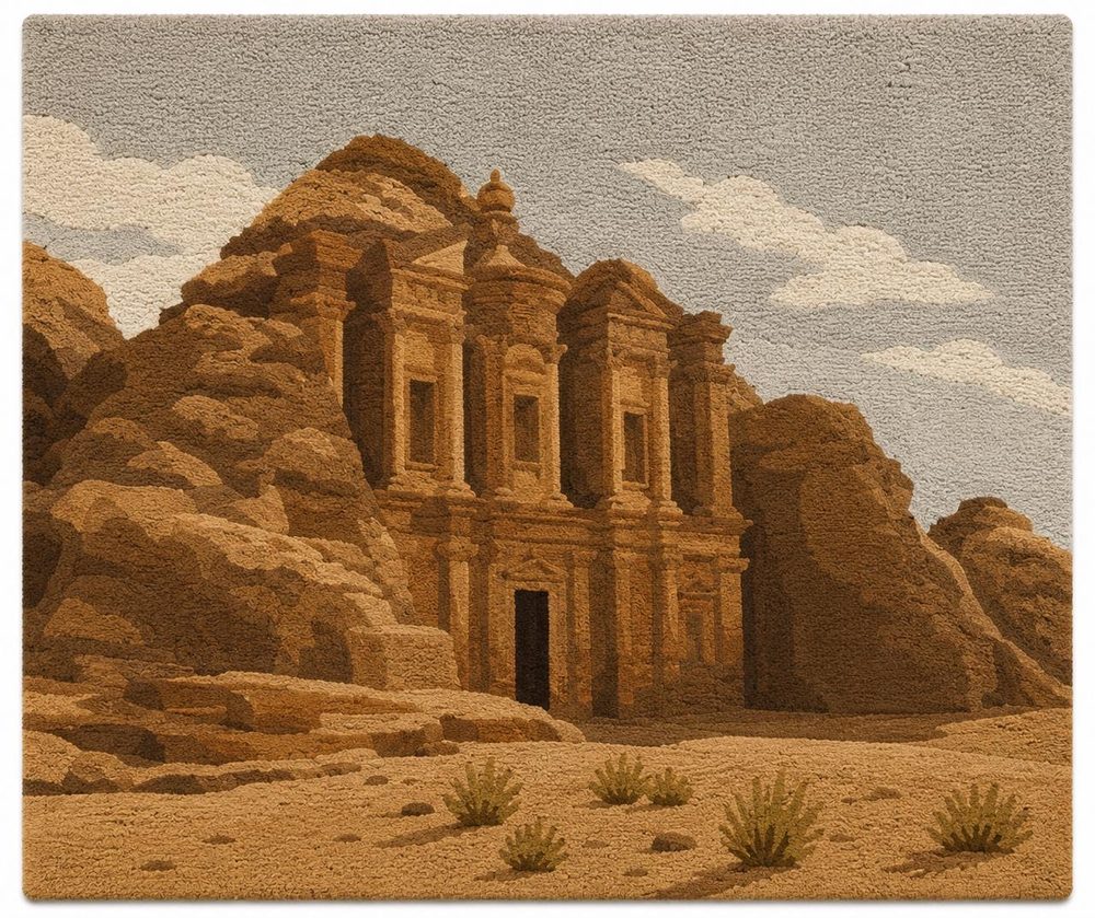 Petra rug design