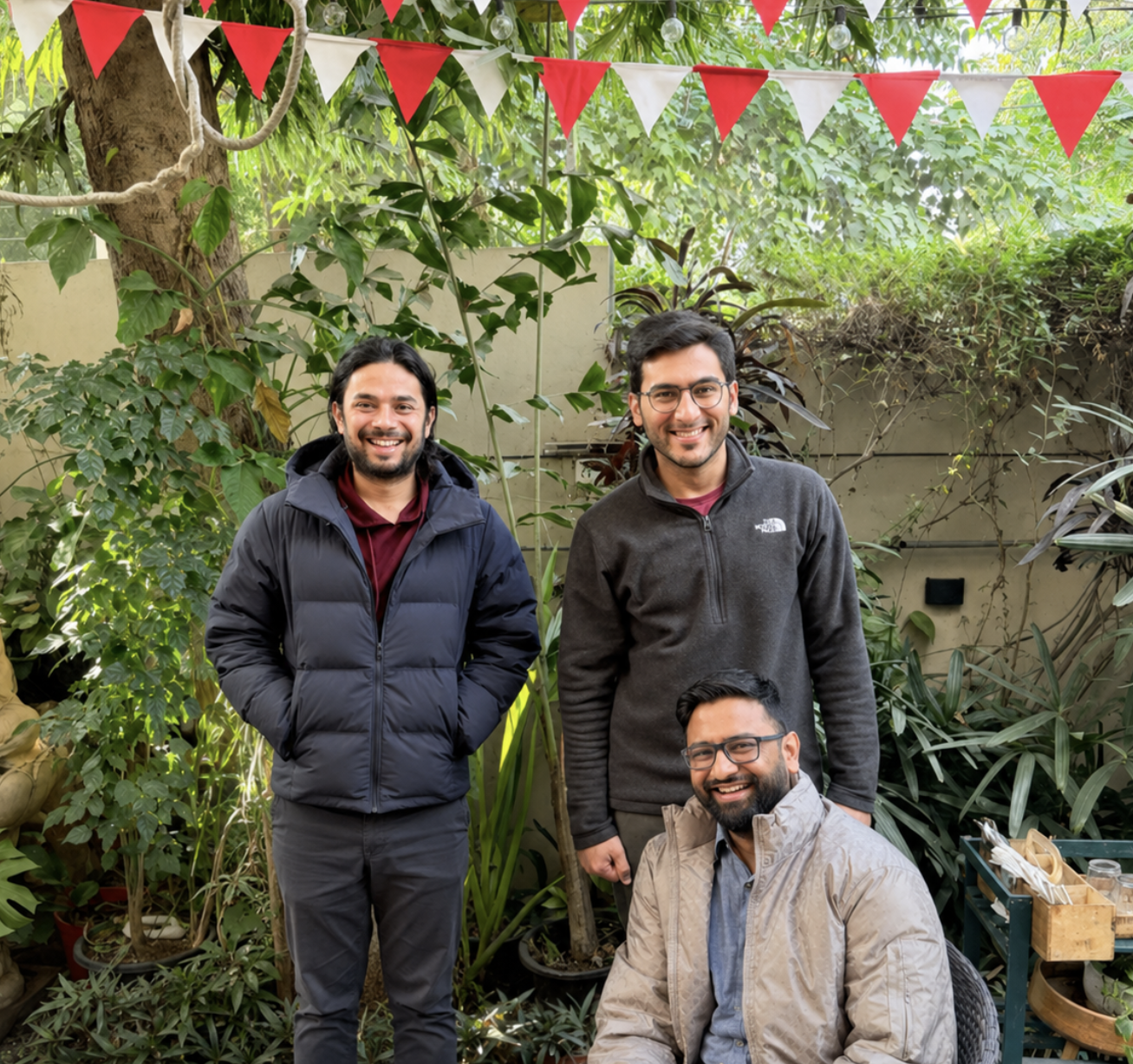 The three founders of Mofu Studio